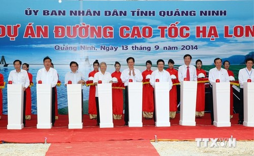 Construction of Quang Ninh – Hai Phong Highway begins - ảnh 1